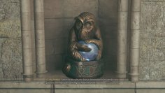 Sammelt diese Demiguise-Figuren bei Nacht, um den Alohomora-Schlossknacker-Zauber zu leveln.