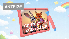 <strong>Amazon-Coupon drückt Preis für Android-Kinder-Tablet auf 89,99 €: </strong>10 Zoll, 12 GB RAM, Kindersicherung &amp; EVA-Hülle inklusive