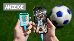 Mit der Lexar Air Portable SSD aus der Elite Legends-Serie könnt ihr bis zu 300.000 Fotos oder 18.000 Minuten HD-Videos bequem sichern.