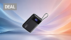 INIU 45W Power Bank, Ultra Klein 20000mAh Powerbank mit Integriertem USB C Kabel, Schnellladen Externe Handyakkus, Flugzeug Geeignet, Reise-Essential für iPhone 17 16 15, Samsung S22, Xiaomi, iPad etc Amazon Angebot