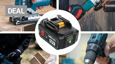 Nur bis Samstag: 18V-Akku für Makita kostet 21,25€ - auch Werkzeuge im Angebot