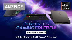 Prime Day Deals von MSI: Jetzt massiv auf Laptops mit AMD-Prozessoren sparen!