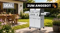 KOENIC KGG-TR 3125 M Gasgrill, Edelstahl (13,5 kW) Amazon Angebot