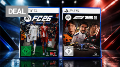 Zum Amazon-Tiefstpreis: EA Sports FC 26 und F1 25