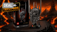 Bei Amazon nie günstiger: Lego Saurons Helm mit Sauron-Minifigur jetzt für unter 47 Euro