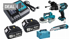 Bis Sonntag nur 64,59€ bei Amazon: 2x 18V-Akku 5,0 Ah + Ladegerät für Makita - auch Werkzeug günstiger