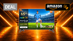 Xiaomi TV F 65, 65 Zoll (165 cm), 4K UHD, Smart TV, Fire OS8, Triple Tuner DVB-C/S/S2/T/T2,HDR10, MEMC, 60Hz mit 120Hz Game Boost Mode,Sprachsteuerung mit Alexa,2GB+32GB, Kompatibel mit Apple AirPlay Amazon Angebot
