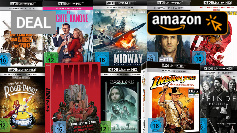Heimkino ohne Kompression und Abo-Zwang: Viele 4K-Blu-rays jetzt bei Amazon reduziert