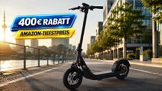 Untergrund Komfort Federung Luftreifen E Scooter