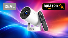 Magcubic Mini Beamer, 4K FHD 1080P Unterstützt Smart Beamer Android 14 Auto Trapezkorrektur Kleiner Videoprojektor, Heimkino Tragbarer Projector mit WiFi6 BT5.4, 180°Dreh, 5W Soundbass Lautsprecher Amazon Angebot