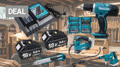 <strong>Solange Aktionsvorrat reicht:</strong> 2x 18V-Akku 5,0 Ah und Ladegerät für Makita nur 64,59€ - auch Werkzeug rabattiert