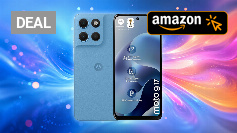 Motorola Moto g17 Smartphone (Kratzfestes 6,72"-FHD+-Display Corning Gorilla Glass 3, wasserabweisend, 50-MP-Kamera, 4/128 GB, 5100 mAh, TurboPower-Aufladen) Pantone Alaskan Blue, inkl. Schutzcover Amazon Angebot