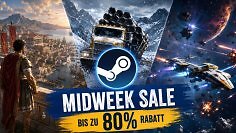 Beim aktuellen Midweek Sale von Steam gibt es Rabatte von bis zu 80 Prozent - auch auf viele deutsche Spiele.