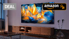 TCL 65Q6C 65 Zoll QD-Mini LED Fernseher, 4K HDR Premium 1000nits, Smart TV mit Google TV (Dolby Vision IQ &amp; Atmos, Onkyo 2.1 Soundsystem, 144Hz Motion Clarity Pro, Game Master) TCL