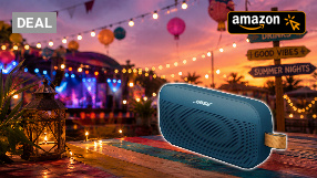 Bose SoundLink Flex Tragbarer Bluetooth-Lautsprecher (2. Gen.), Dämmerungsblau, Tragbarer Außen-Lautsprecher mit Naturgetreuem Klang, bis zu 12 Stunden Akkulaufzeit, Staubdicht und Wasserdicht Amazon Angebot