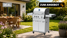 KOENIC KGG-TR 3125 M Gasgrill, Edelstahl (13,5 kW) Amazon Angebot