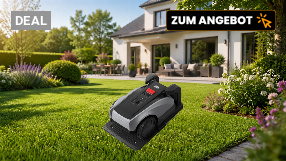 ECOVACS GOAT O600 RTK EU, Rasenroboter, für bis zu 600 m² MediaMarkt Saturn Angebot