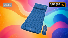 HiiPeak Isomatte Selbstaufblasend – Suede Aufblasbare Camping matratze mit Integriertem Kopfkissen, Wasserdicht Luftmatratze Outdoor, Kompaktes Packmaß, Isomatte Ultraleicht für Wandern und Strand Amazon Angebot