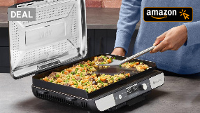 Nach Heißluftfritteuse und Eismaschine der nächste Ninja-Hit? Neuer Sizzle Pro XL Indoor-Grill beim Prime Day stark reduziert