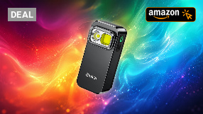 Blukar Taschenlampe LED Aufladbar, 800L Mini Clip LED Taschenlampen mit Flutlicht &amp; Spotlicht &amp; Rotlicht, EDC Hell Flashlight mit 5 Lichtmodi, Wasserdicht und Lange Dauer für Camping Outdoor Notfäll [Energieklasse A+++] Amazon Angebot