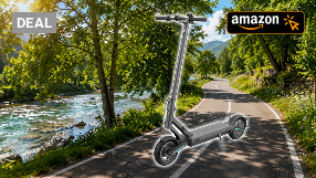Odys E-Scooter mit Straßenzulassung und Blinker (je nach Modell bis zu 75 km Reichweite &amp; bis zu 25% Steigung, max. 20km/h, klappbar) E-Roller mit Straßenzulassung Elektroscooter Elektroroller Amazon Angebot