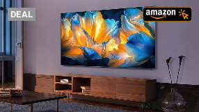 TCL 65Q6C 65 Zoll QD-Mini LED Fernseher, 4K HDR Premium 1000nits, Smart TV mit Google TV (Dolby Vision IQ &amp; Atmos, Onkyo 2.1 Soundsystem, 144Hz Motion Clarity Pro, Game Master) TCL