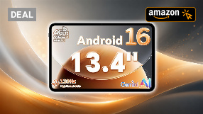 TECLAST Tablet 13.4 Zoll 120Hz Display, Android 16 Gaming Tablets T65, 4G LTE Dual SIM, 26GB RAM+128GB ROM(4TB TF), Widevine L1/13MP/GPS, Gemini AI Tablets mit USBC Anschluss für Streaming, Filme Amazon Angebot