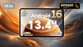TECLAST Tablet 13.4 Zoll 120Hz Display, Android 16 Gaming Tablets T65, 4G LTE Dual SIM, 26GB RAM+128GB ROM(4TB TF), Widevine L1/13MP/GPS, Gemini AI Tablets mit USBC Anschluss für Streaming, Filme Amazon Angebot
