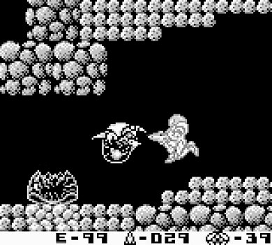 Das erste Aufeinandertreffen mit einem Metroid ist inszenatorisch ähnlich ...
