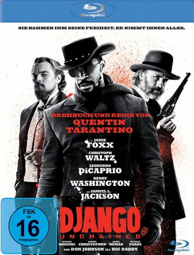 Blu-ray-Cover zu "Django Unchained" (2012)