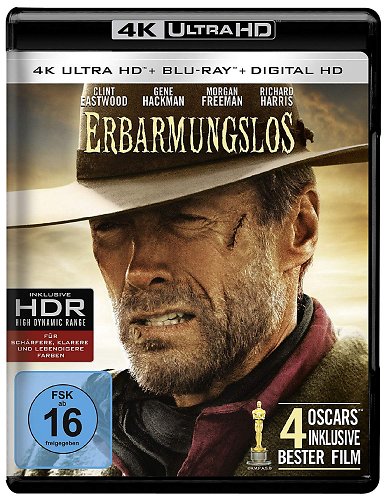 UHD-Cover zu "Erbarmungslos" (1992)
