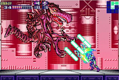 Was das Design der Bosse und die Kämpfe selbst angeht, spielt Fusion in der Metroid-Historie qualitativ ganz vorne mit. Die Gefechte sind hart, aber fair und werden umwerfend gut präsentiert.