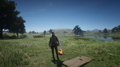 GTX 1050 Ti/4G: 75 % Full HD, Details „Niedrig“. Die kleine Geforce wird schon in Full HD überfordert und erreicht mit Ach und Krach 30 Fps samt störenden Einbrüchen. Erst mit einer Reduzierung der Renderskalierung auf 2/3 (entspricht ausgehend von Full HD rund 810p) passt die Leistung.&nbsp; (1)