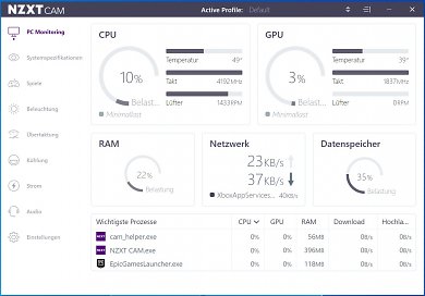NZXT CAM