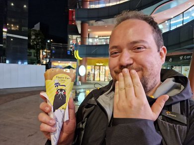 Bock auf einen Crepe mit Apfelmus-Füllung - schnell auf die Hand?