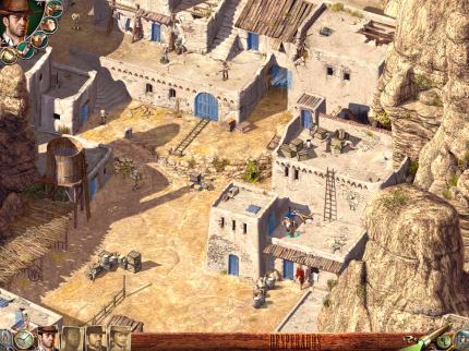 Desperados - in einigen versteckten Winkeln der Levels lauerten noch Bugs.