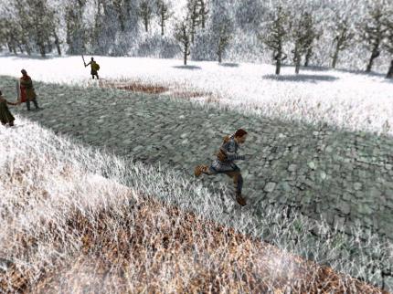 Schneehase: Als Paladin geht der Held K&auml;mpfen lieber aus dem Weg.