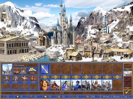Jede Kampagne thematisiert eigene St&auml;dte und Kreaturen. In Masters of the Elements requirieren Sie beispielsweise haupts&auml;chlich Magier.