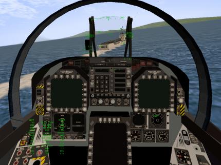 Die Landung auf dem Flugzeugträger ist kein einfaches Unterfangen.