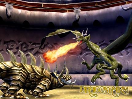 Dragonfarm Wallpaper