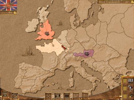 Wir nehmen gerade mit Leichtigkeit Europa ein.