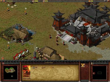 Grafisch ist Dragon Throne wirklich hoffnungslos veraltet. Age of Empires 2 sieht besser aus.
