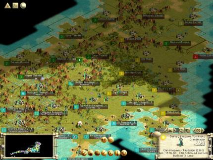 Civilization 3: Conquests - der Patch funktioniert mit mehreren Versionen des Add-ons.