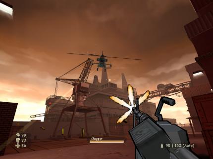 In den USA kriegt es der Held von XIII mit einem Kampfhelikopter zu tun. Um ihn zu besiegen, brauchen Sie einen Raketenwerfer.
