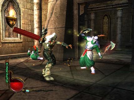 Ein Stilmittel von Defiance ist der Unschärfe-Effekt beim Kämpfen, der erst kürzlich exzessiv bei Prince of Persia eingesetzt wurde.