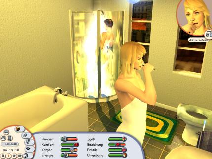 Die Singles achten auf Hygiene, deshalb sollten Sie die beiden regelmä&szlig;ig ins Badezimmer schicken.