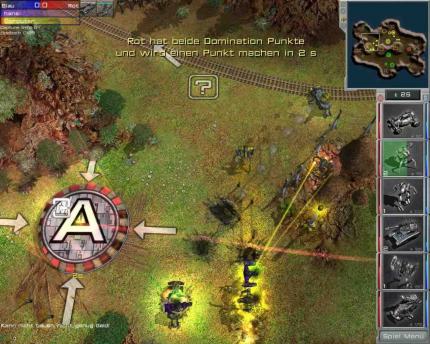 Im "Double Domination"-Modus muss ein Team zwei solcher Domination-Points 20 Sekunden lang besetzen.