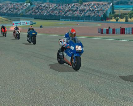 Alle Kurse der vergangenen Moto-GP-Saison 2004 wurden originalgetreu nachgebildet.