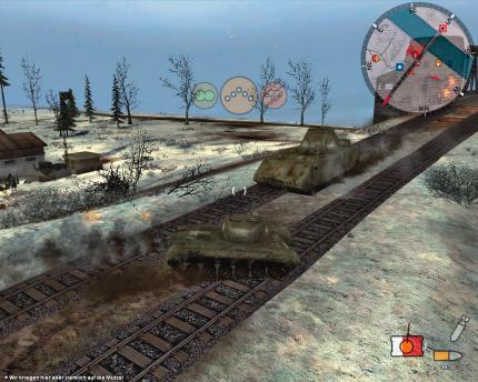 Am Ende der US-Kampagne müssen Sie den Maus-Panzer besiegen, um die Brücke von Remagen einzunehmen.