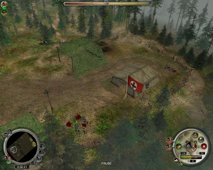 Auf dem Weg entdecken die GIs ein kleines Nazi Camp, dass ohne große Gegenwehr erobert wird.